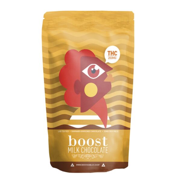 Boost – THC Dark Chocolate Bars – 200mg | Herbarium Canada