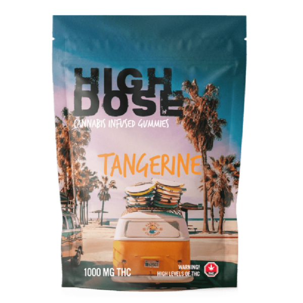 High Dose – cannabis Infused Gummies – Tangerine – 1000mg/1500mg | Herbarium Canada