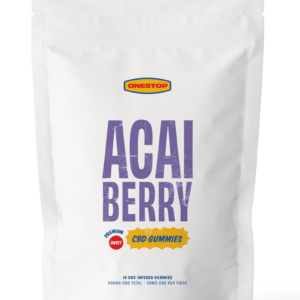 OneStop – Açai Berry CBD Gummies 500mg | Herbarium Canada