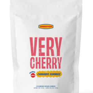 Onestop – Very Cherry THC Gummies 500mg | Herbarium Canada