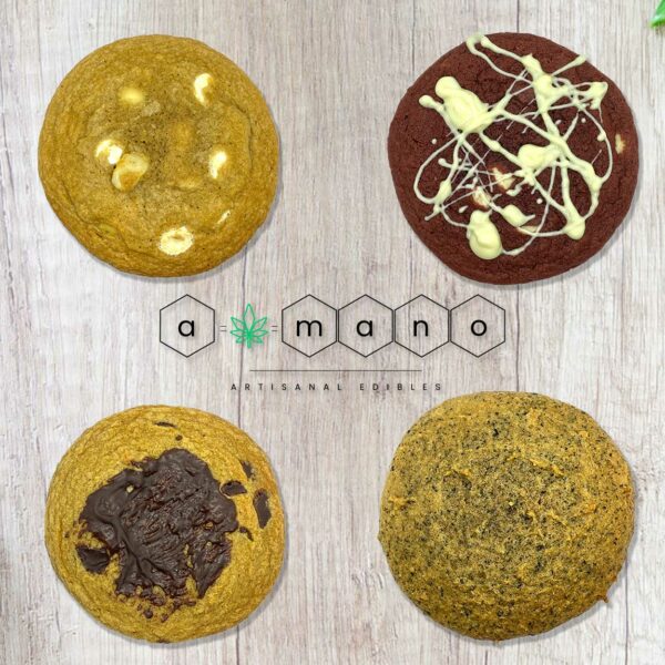 Amano Edibles – Cookies – 200mg | Herbarium Canada