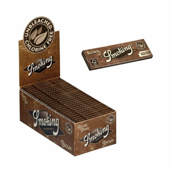 Smoking – Brown Rolling Paper – Single Wide Unbleached | Herbarium Canada